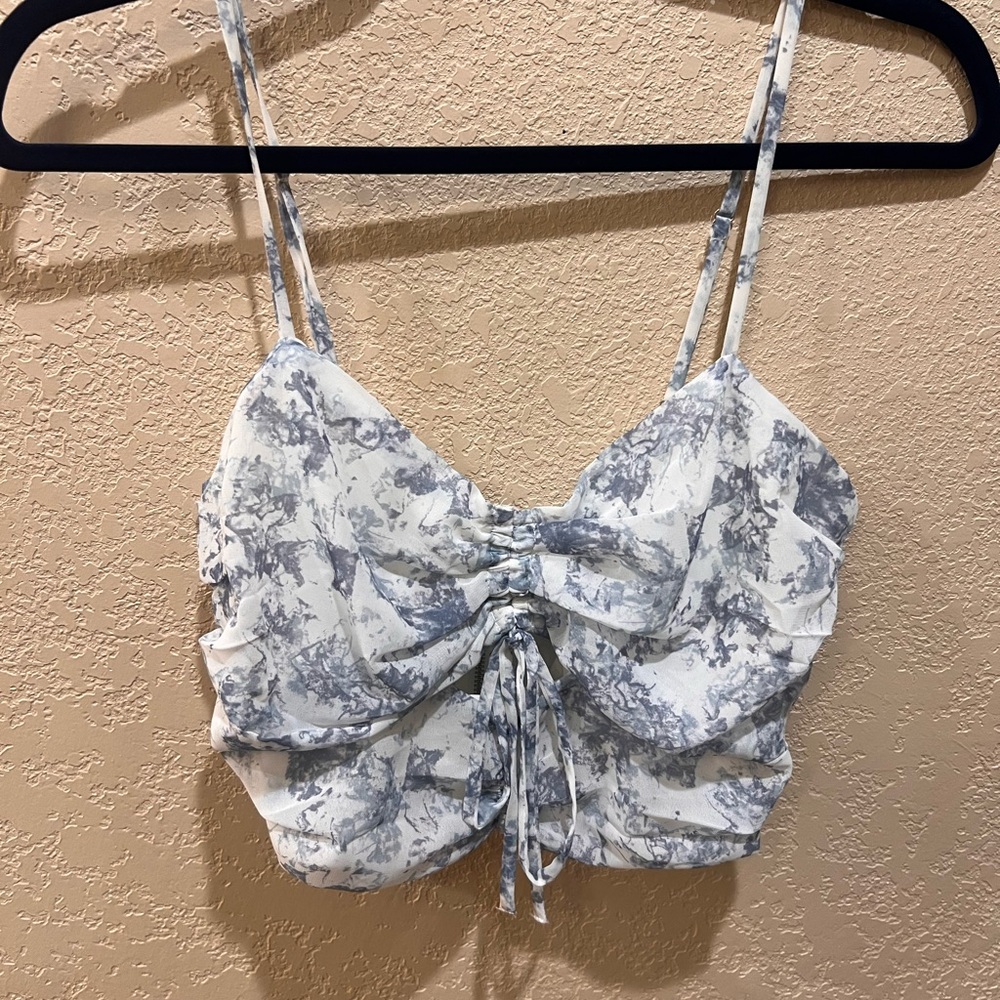 Elegant Marble Print Camisole